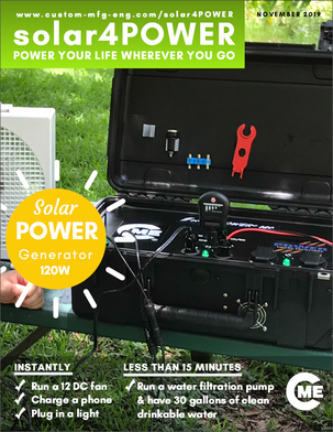 solar4POWER mailing catalog solar generator