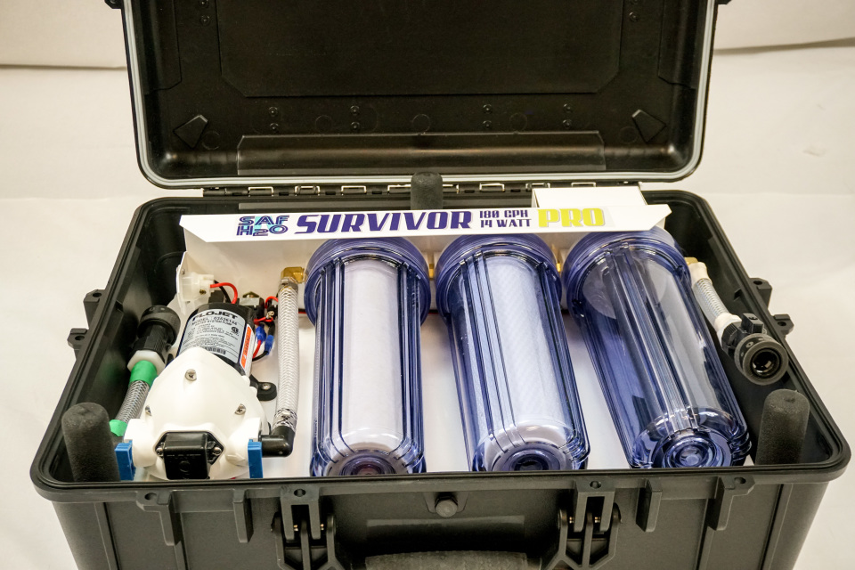SURVIVOR 12V Portable Water Purification System